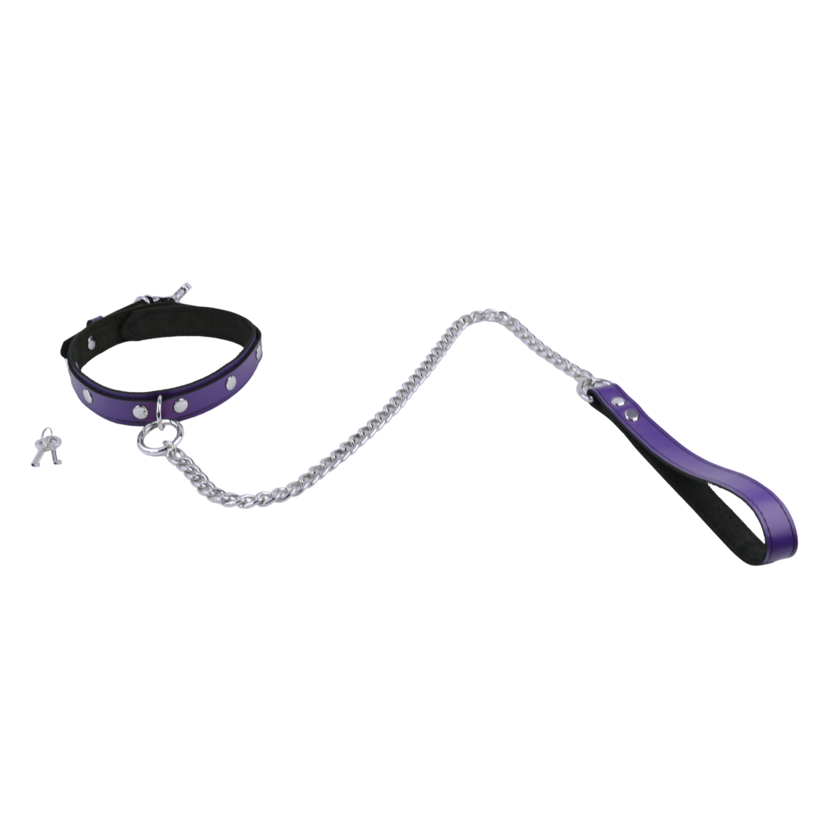 Purple Leather Day & Play Collar - USA