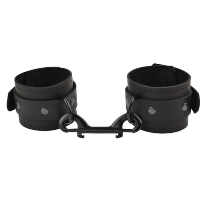 Vallera Leather Stitched Ankle Cuffs - USA