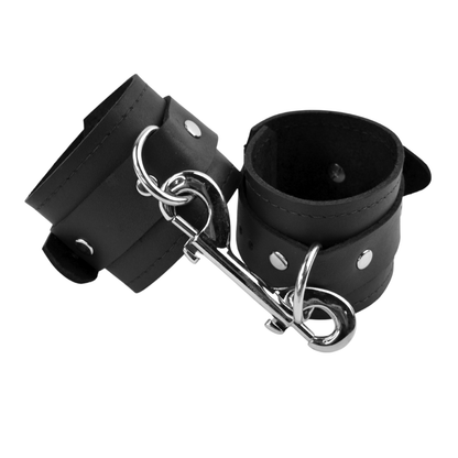 Vallera Leather Stitched Ankle Cuffs - USA