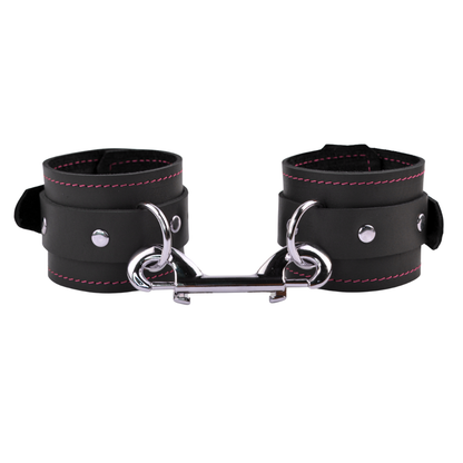 Vallera Leather Stitched Ankle Cuffs - USA
