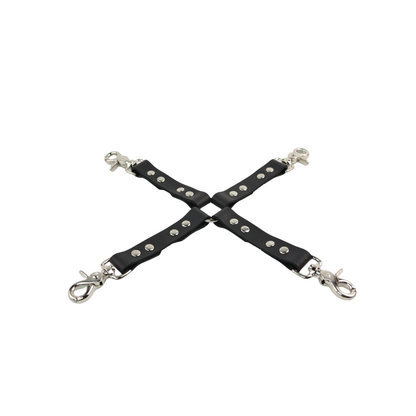 Vallera Leather Hogtie Cross Connector - USA