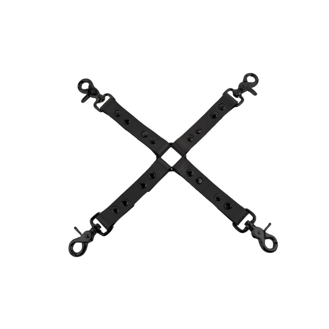 Vallera Leather Hogtie Cross Connector - USA
