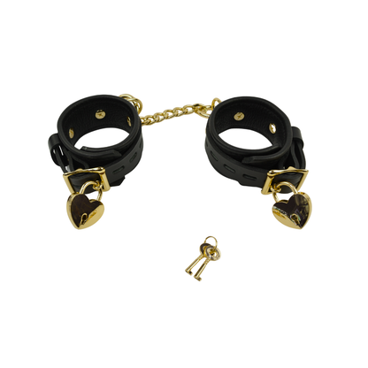 Bondage Wrist Cuffs with Chain Connector - USA